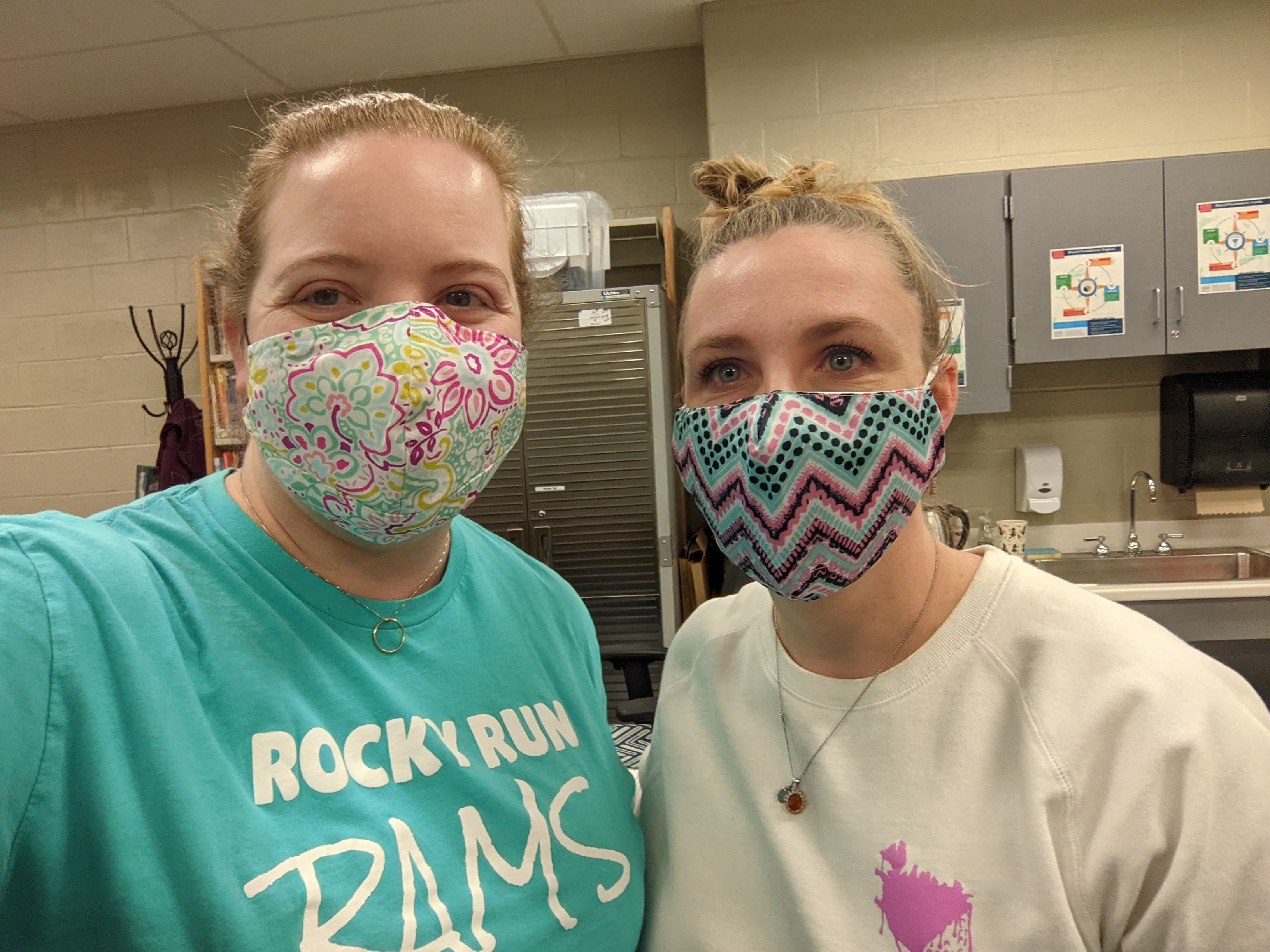 Librarians Mrs. Grover & Mrs. Crochet