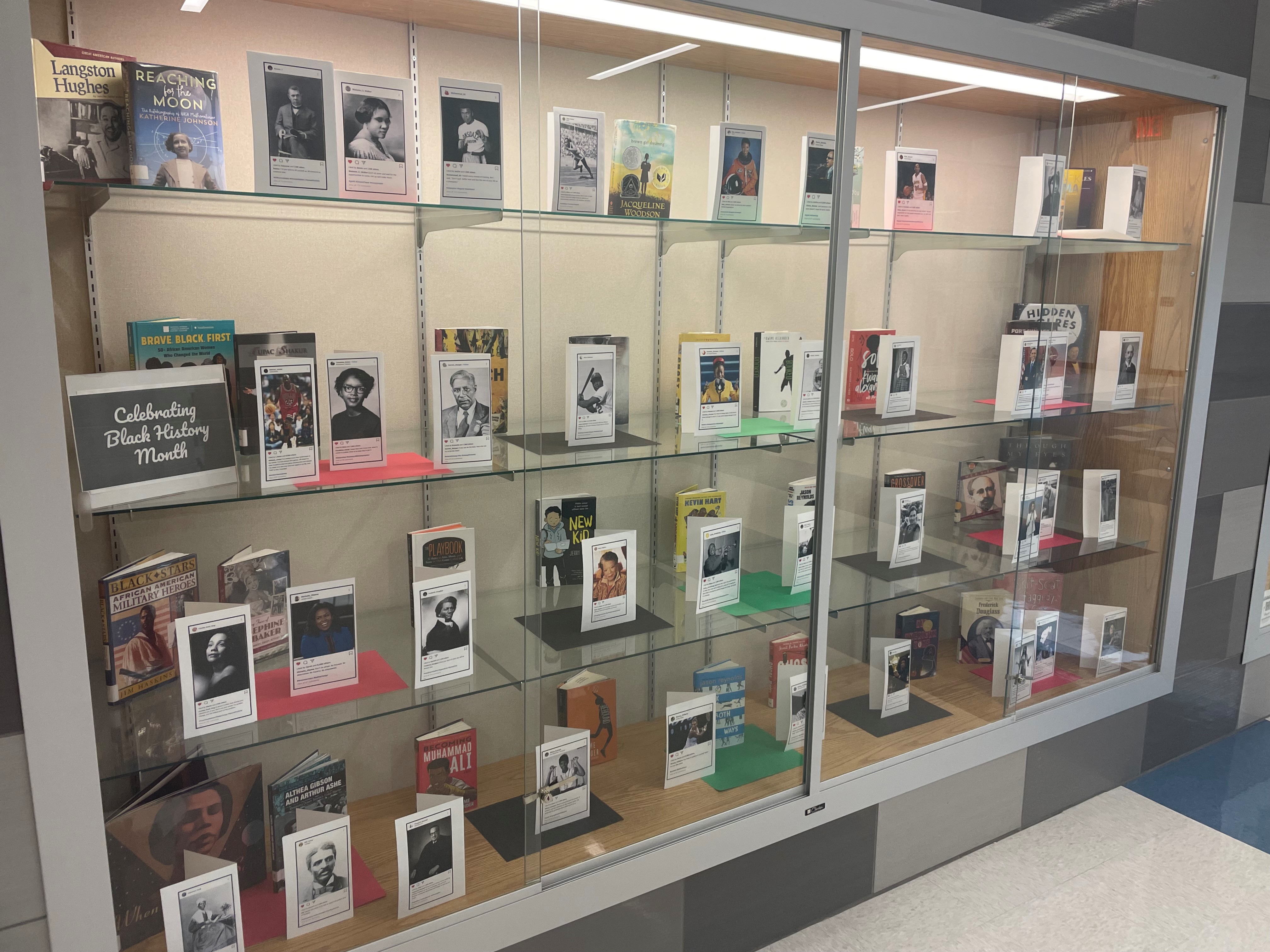 photo of black history month display 