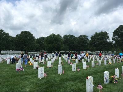 Arlington National Cemetery on Memorial Day - Why we Remember!