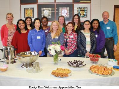 Rocky Run Volunteer Appreciation Tea
