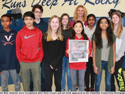 Rocky Run students recognized in local paper