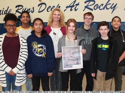 Rocky Run students recognized in local paper